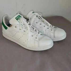 Adidas Stan Smith White Leather Sneakers Classic Tennis Shoes